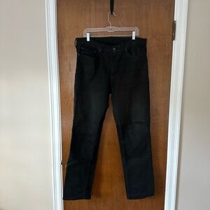 Levi's Black Straight Jeans Full-Length Classic